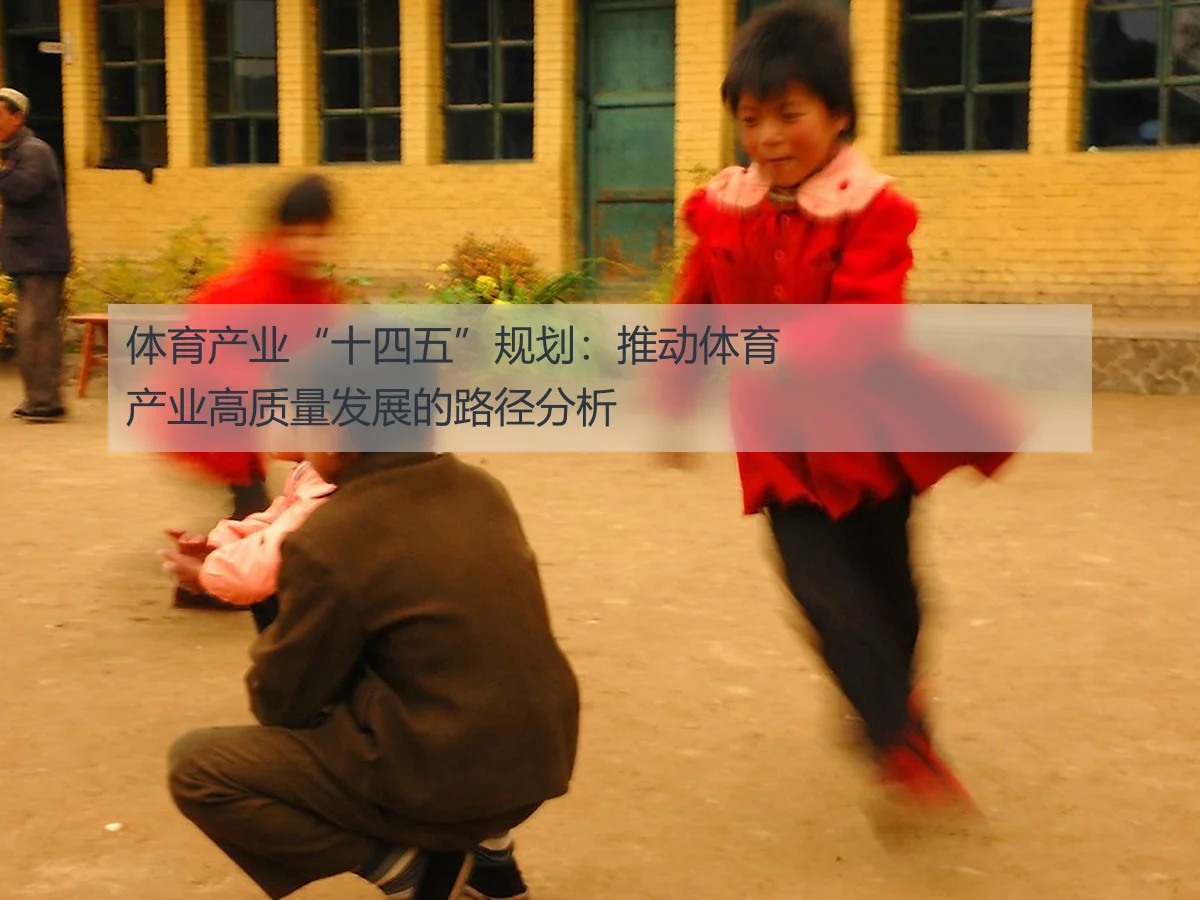 体育产业“十四五”规划：推动体育产业高质量发展的路径分析